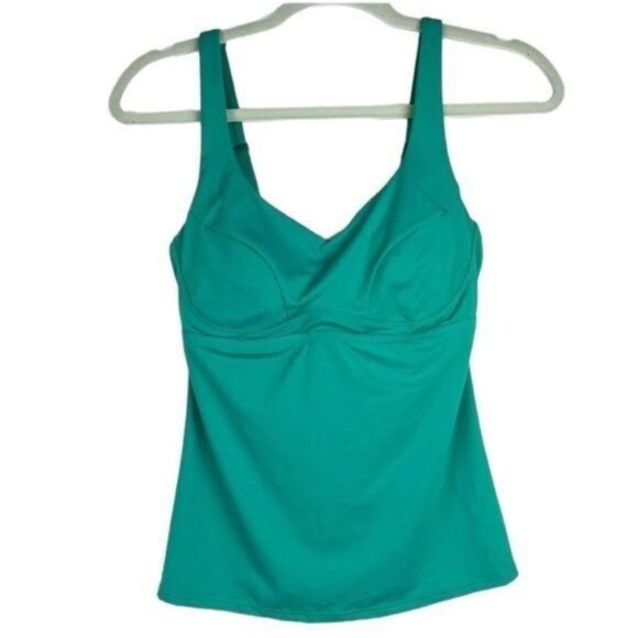 Athleta Women's Bondi Bra Cup Tankini Swim Tank UPF 50+ Beach Vacation 32 B/C - Picture 3 of 10